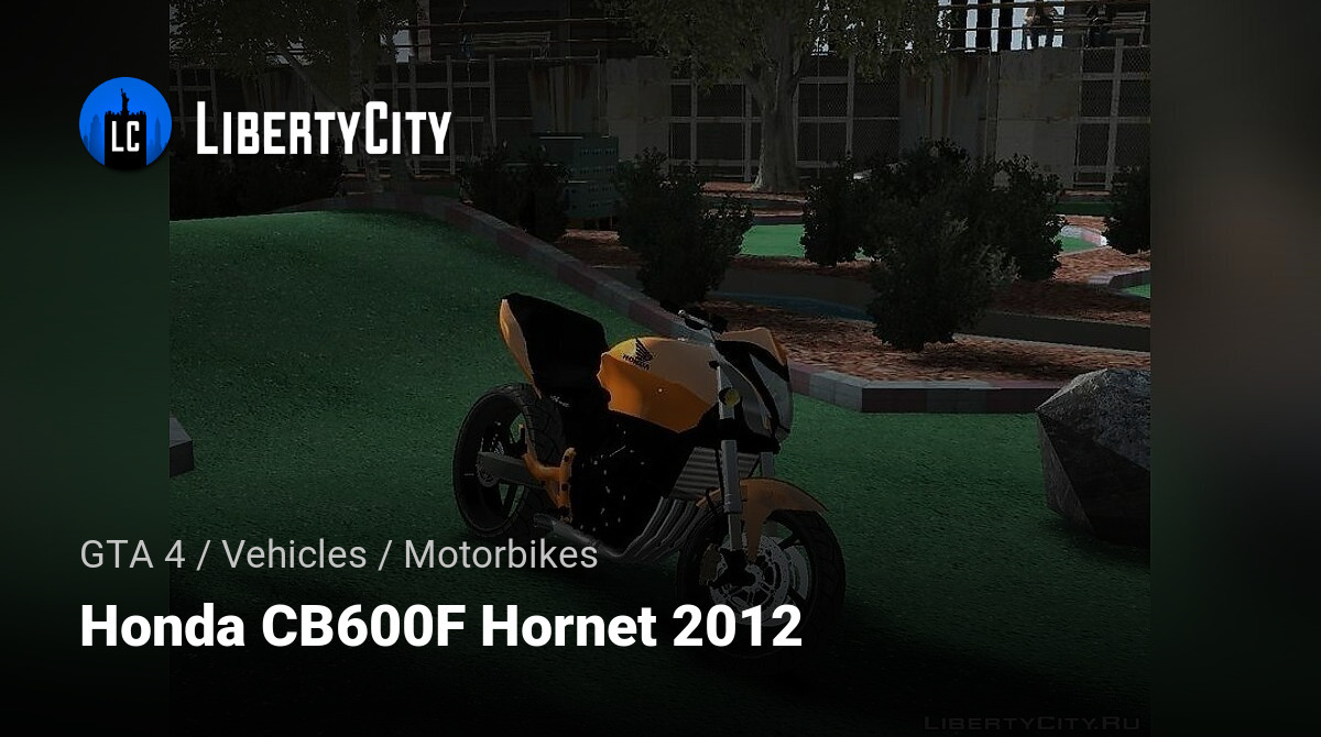 Honda Hornet CB600F para GTA 4