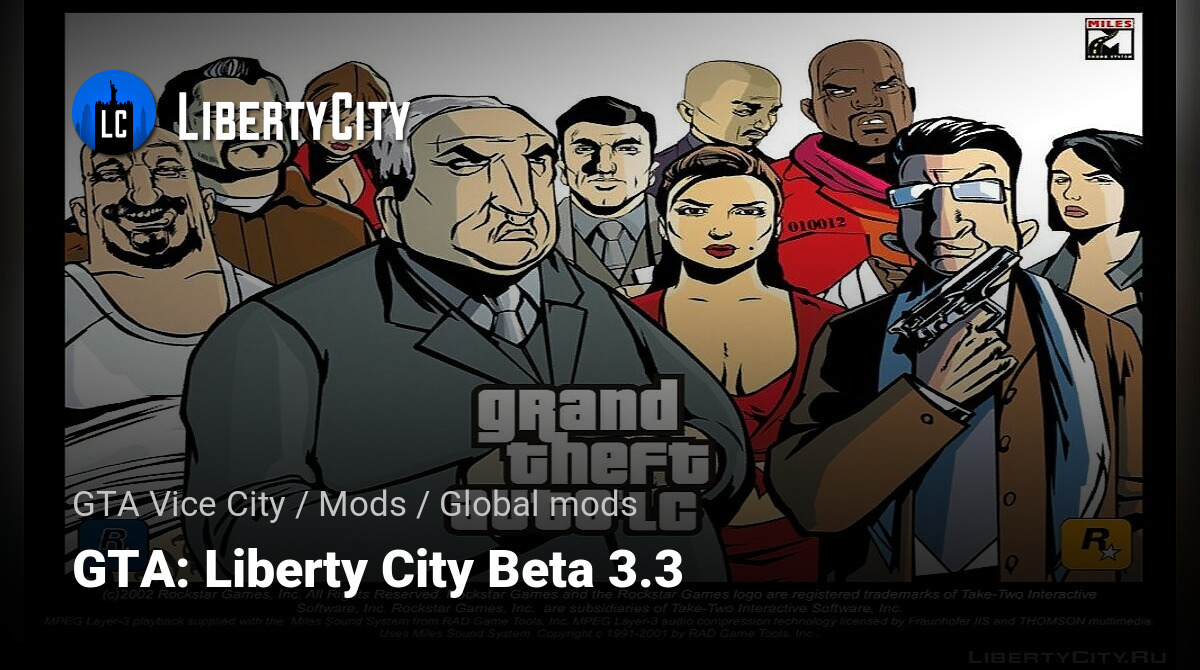 Download GTA: Liberty City Beta 3.3 for GTA Vice City
