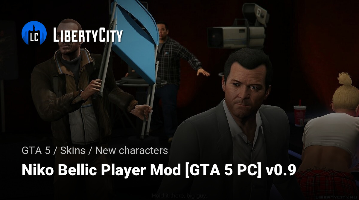 GTA 5 PC - Niko Bellic Mod [Mod Showcase]