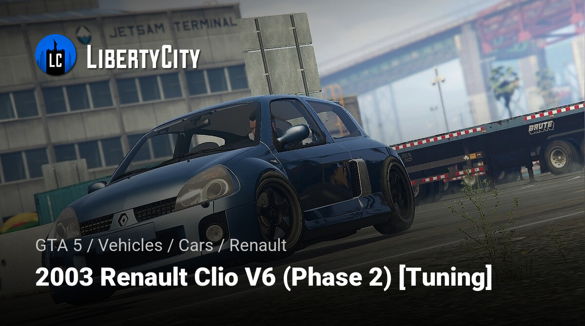 2003 Renault Clio V6 (Phase 2) [Add-On Tuning] - GTA5-Mods.com
