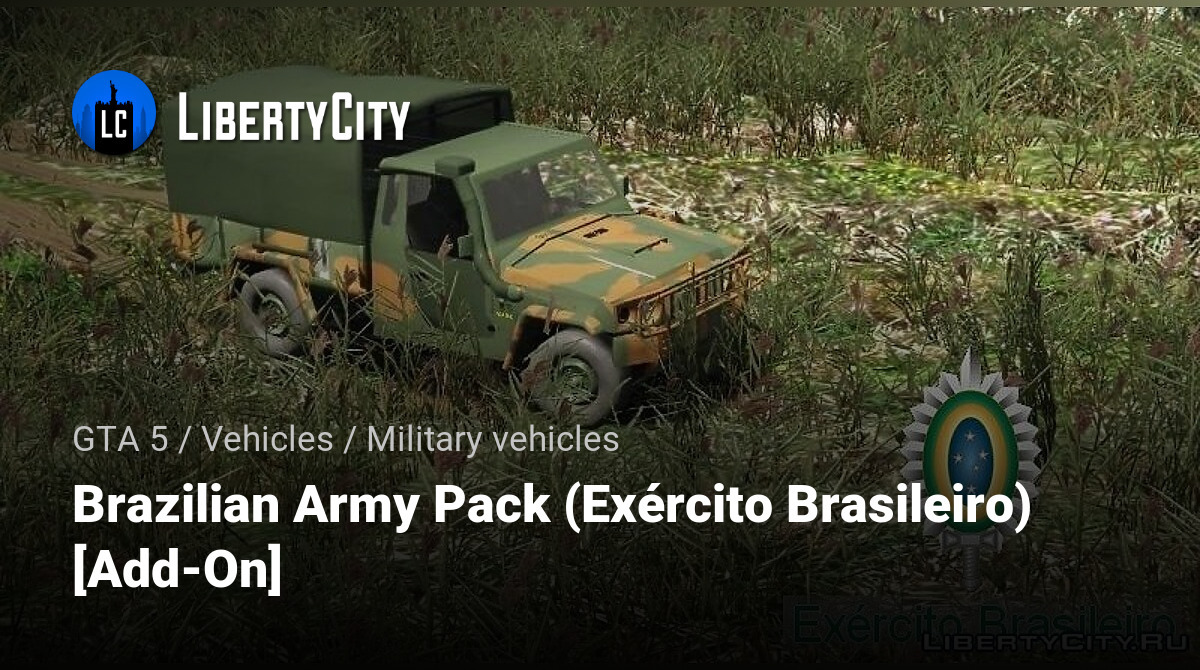 EXÉRCITO BRASILEIRO, NOVAS VIATURAS, GTA V PE